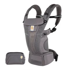 Ergobaby Omni Breeze Draagzak: Graphite Grey