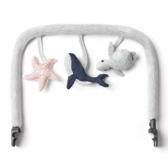 Ergobaby Evolve Bouncer Speelboog - Light Grey: Ocean Wonders