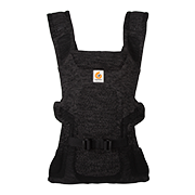 Ergobaby Aerloom Babydraagzak – Charcoal/Black