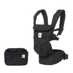 Ergobaby Omni 360 Draagzak - Cotton: Pure Black